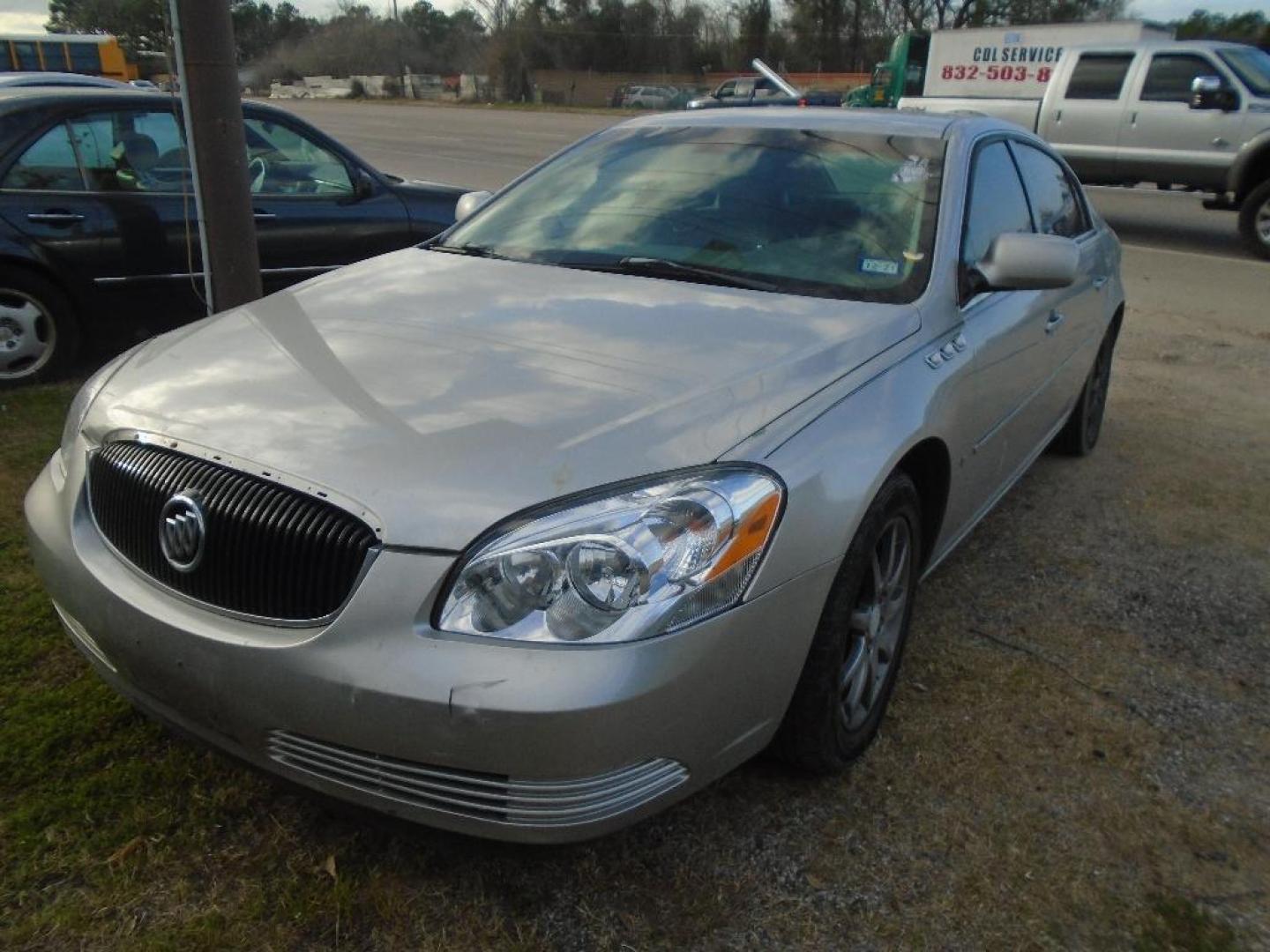 2006 GRAY BUICK LUCERNE CXL V6 (1G4HD572X6U) with an 3.8L V6 OHV 12V engine, AUTOMATIC transmission, located at 2303 West Mt. Houston, Houston, 77038, (281) 507-3956, 29.771597, -95.339569 - Photo#0