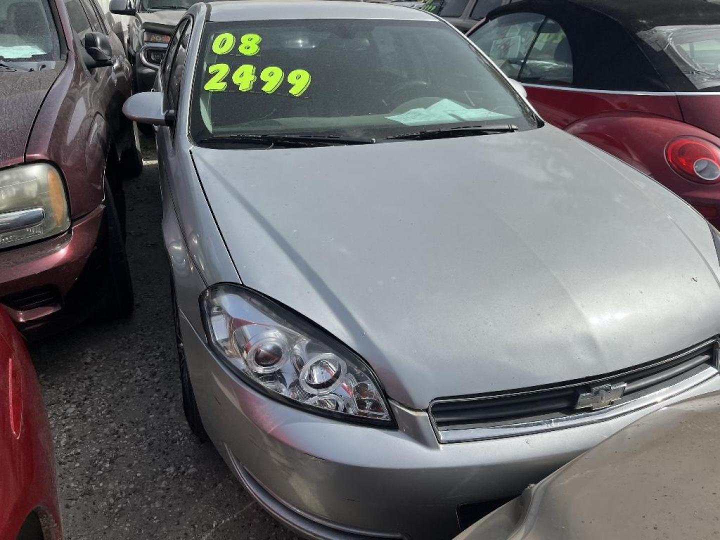 2008 SILVER CHEVROLET IMPALA LS (2G1WB58K689) with an 3.5L V6 OHV 16V FFV engine, AUTOMATIC transmission, located at 2303 West Mt. Houston, Houston, Texas, 77038, (281) 507-3956, 29.771597, -95.339569 - Photo#0