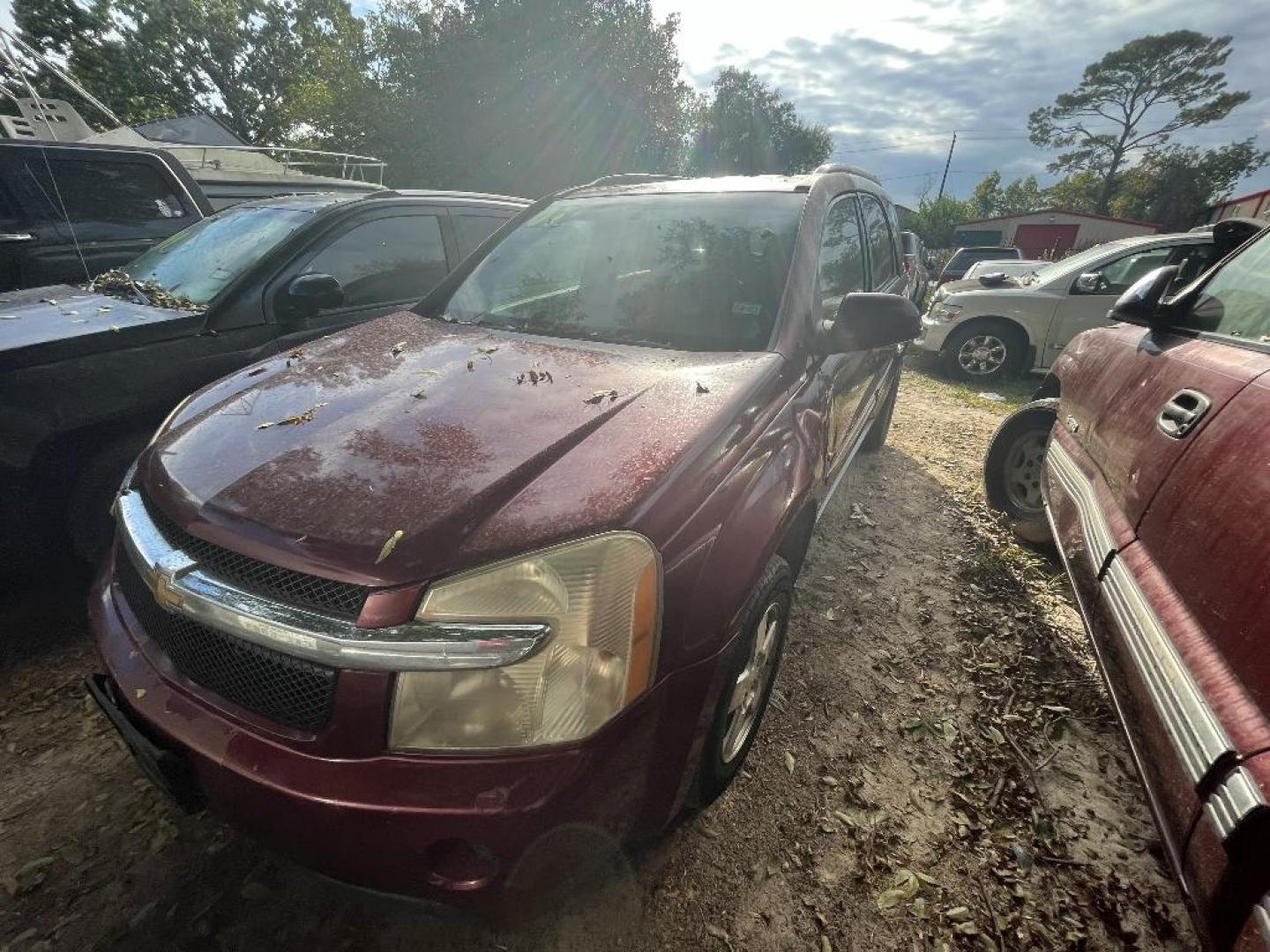 2007 RED CHEVROLET EQUINOX LT1 2WD (2CNDL63F576) with an 3.4L V6 OHV 12V engine, AUTOMATIC transmission, located at 2303 West Mt. Houston, Houston, Texas, 77038, (281) 507-3956, 29.771597, -95.339569 - Photo#0