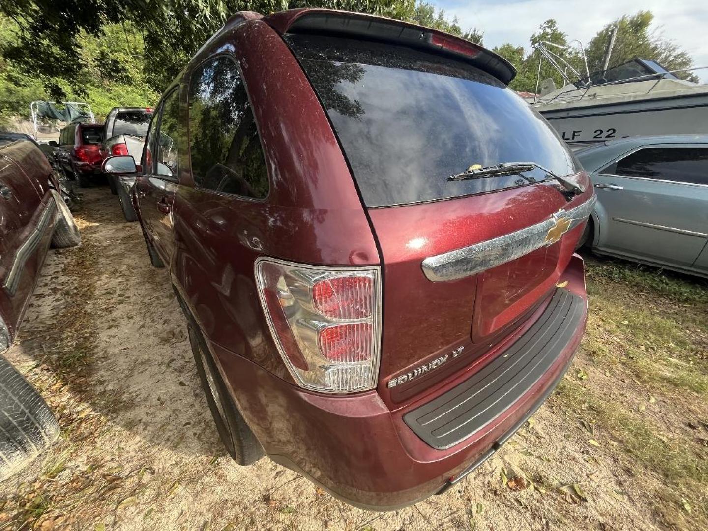 2007 RED CHEVROLET EQUINOX LT1 2WD (2CNDL63F576) with an 3.4L V6 OHV 12V engine, AUTOMATIC transmission, located at 2303 West Mt. Houston, Houston, Texas, 77038, (281) 507-3956, 29.771597, -95.339569 - Photo#2