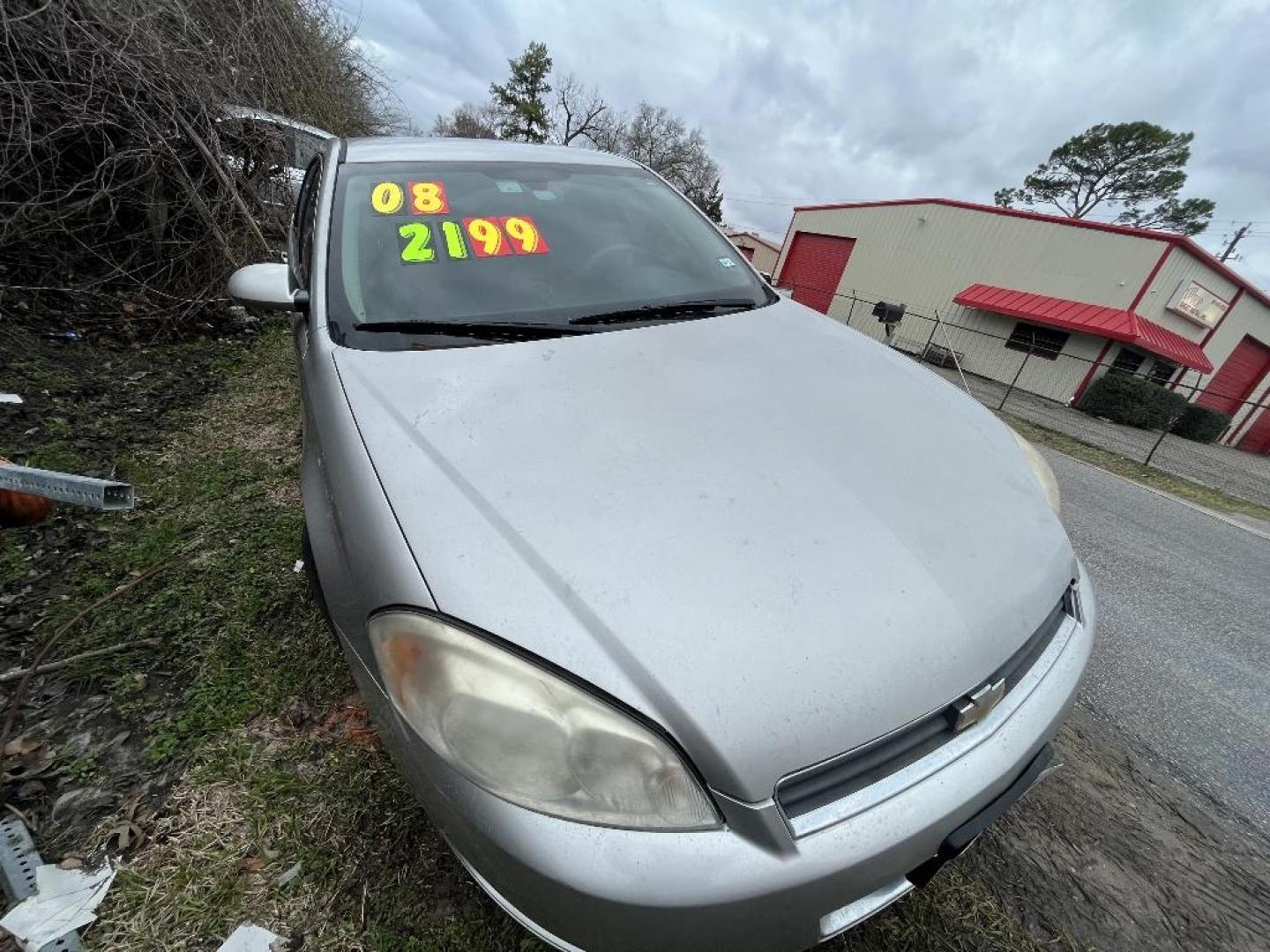 2008 GRAY CHEVROLET IMPALA LS (2G1WB58K189) with an 3.5L V6 OHV 16V FFV engine, AUTOMATIC transmission, located at 2303 West Mt. Houston, Houston, Texas, 77038, (281) 507-3956, 29.771597, -95.339569 - Photo#4