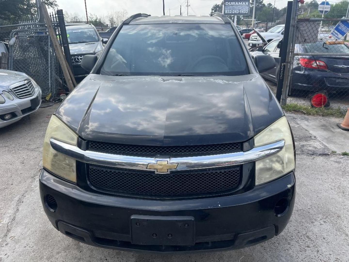 2007 BLACK CHEVROLET EQUINOX LS 2WD (2CNDL13F776) with an 3.4L V6 OHV 12V engine, AUTOMATIC transmission, located at 2303 West Mt. Houston, Houston, Texas, 77038, (281) 507-3956, 29.771597, -95.339569 - Photo#0