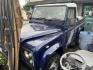 1986 BLUE LAND ROVER DEFENDER (SALLDVAD7AA) with an 4 engine, MANUAL transmission, located at 2303 West Mt. Houston, Houston, Texas, 77038, (281) 507-3956, 29.771597, -95.339569 - Photo#1