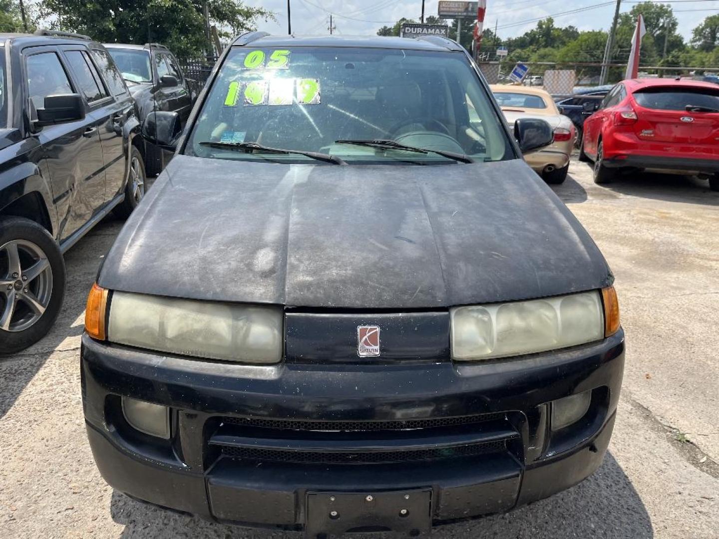 2005 BLACK SATURN VUE AWD V6 (5GZCZ63405S) with an 3.5L V6 SOHC 24V engine, AUTOMATIC transmission, located at 2303 West Mt. Houston, Houston, 77038, (281) 507-3956, 29.771597, -95.339569 - Photo#0