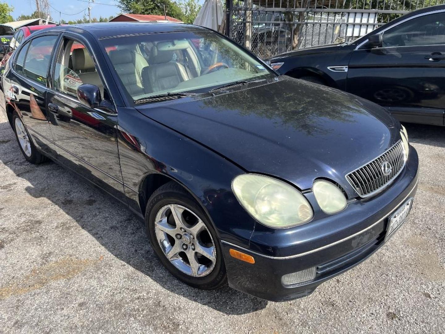 2001 BLUE LEXUS GS GS 430 (JT8BL69S510) with an 4.3L V8 DOHC 32V engine, AUTOMATIC transmission, located at 2303 West Mt. Houston, Houston, Texas, 77038, (281) 507-3956, 29.771597, -95.339569 - Photo#0