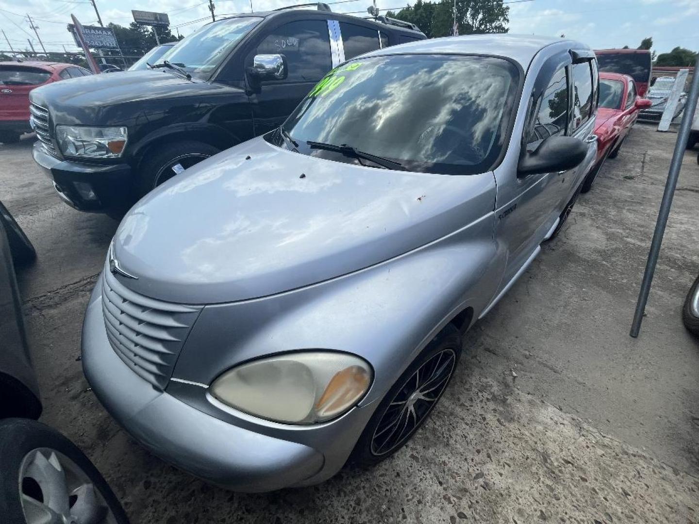 2003 GRAY CHRYSLER PT CRUISER GT (3C4FY78G73T) with an 2.4L L4 DOHC 16V TURBO engine, AUTOMATIC transmission, located at 2303 West Mt. Houston, Houston, Texas, 77038, (281) 507-3956, 29.771597, -95.339569 - Photo#0