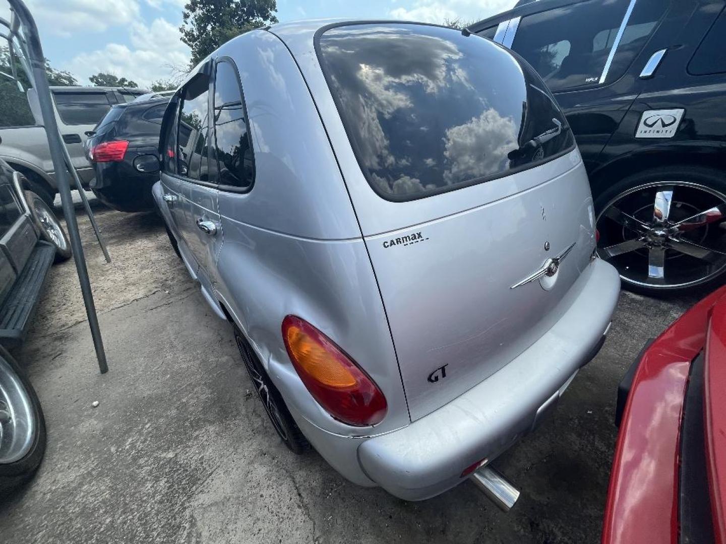 2003 GRAY CHRYSLER PT CRUISER GT (3C4FY78G73T) with an 2.4L L4 DOHC 16V TURBO engine, AUTOMATIC transmission, located at 2303 West Mt. Houston, Houston, Texas, 77038, (281) 507-3956, 29.771597, -95.339569 - Photo#6