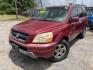 2004 RED HONDA PILOT EX w/ Leather (2HKYF18584H) with an 3.5L V6 SOHC 24V engine, AUTOMATIC transmission, located at 2303 West Mt. Houston, Houston, 77038, (281) 507-3956, 29.771597, -95.339569 - Photo#0