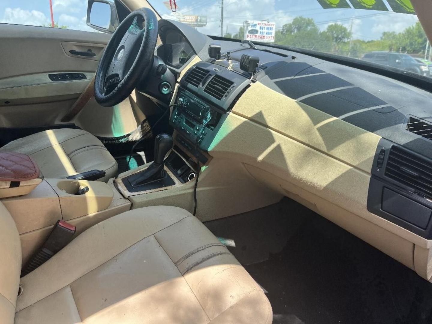 2004 GRAY BMW X3 2.5i (WBXPA73424W) with an 2.5L L6 DOHC 24V engine, AUTOMATIC transmission, located at 2303 West Mt. Houston, Houston, Texas, 77038, (281) 507-3956, 29.771597, -95.339569 - Photo#6