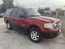 2007 RED FORD EXPEDITION XLT 2WD (1FMFU15537L) with an 5.4L V8 SOHC 16V engine, AUTOMATIC transmission, located at 2303 West Mt. Houston, Houston, Texas, 77038, (281) 507-3956, 29.771597, -95.339569 - Photo#0