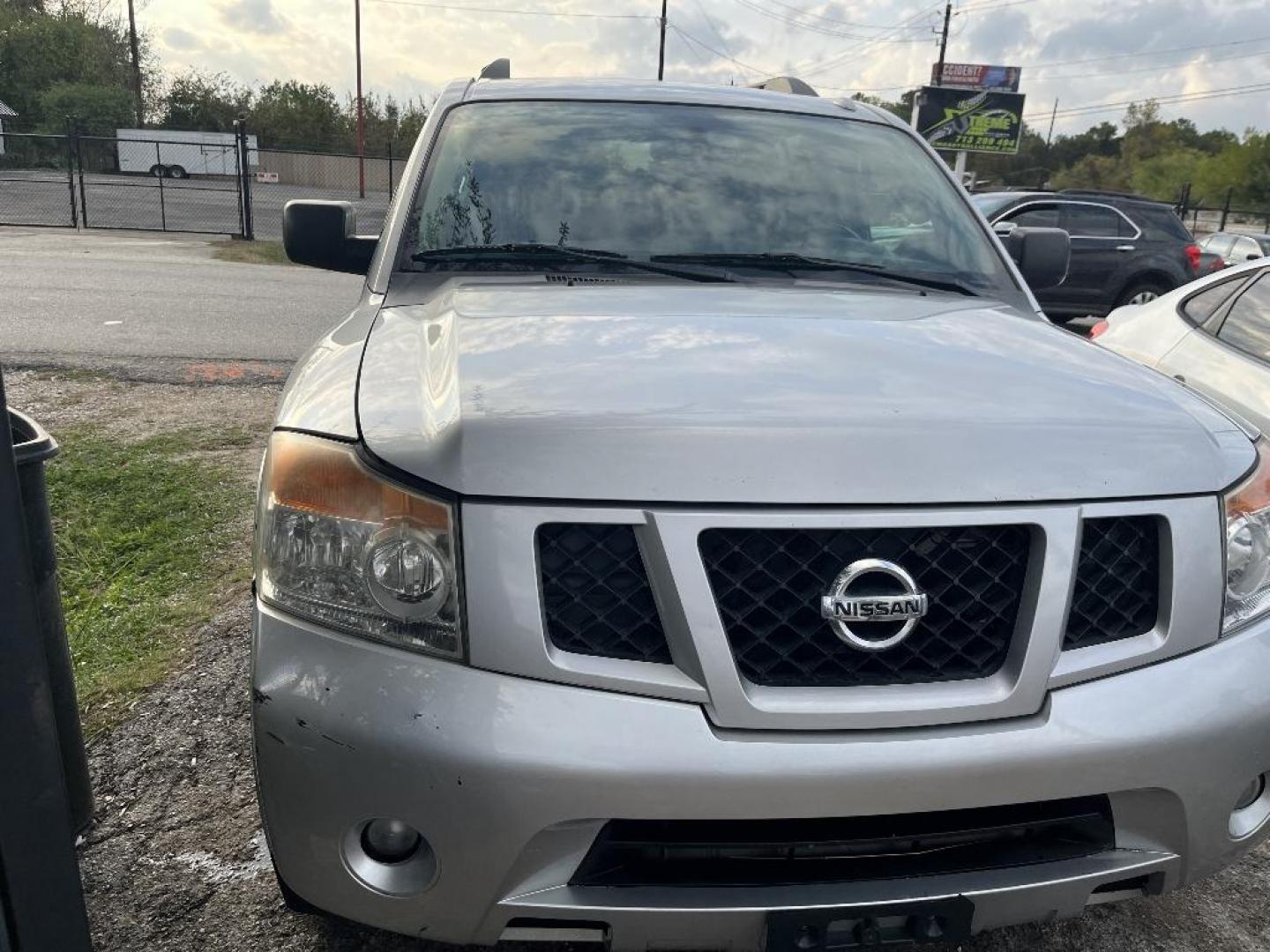 2014 GRAY NISSAN ARMADA SL 2WD (5N1AA0ND5EN) with an 5.6L V8 DOHC 32V engine, AUTOMATIC transmission, located at 2303 West Mt. Houston, Houston, Texas, 77038, (281) 507-3956, 29.771597, -95.339569 - Photo#0