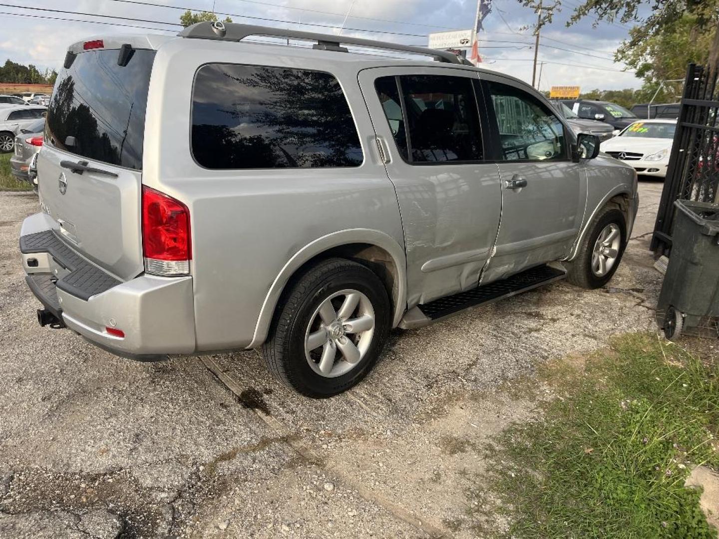 2014 GRAY NISSAN ARMADA SL 2WD (5N1AA0ND5EN) with an 5.6L V8 DOHC 32V engine, AUTOMATIC transmission, located at 2303 West Mt. Houston, Houston, Texas, 77038, (281) 507-3956, 29.771597, -95.339569 - Photo#1