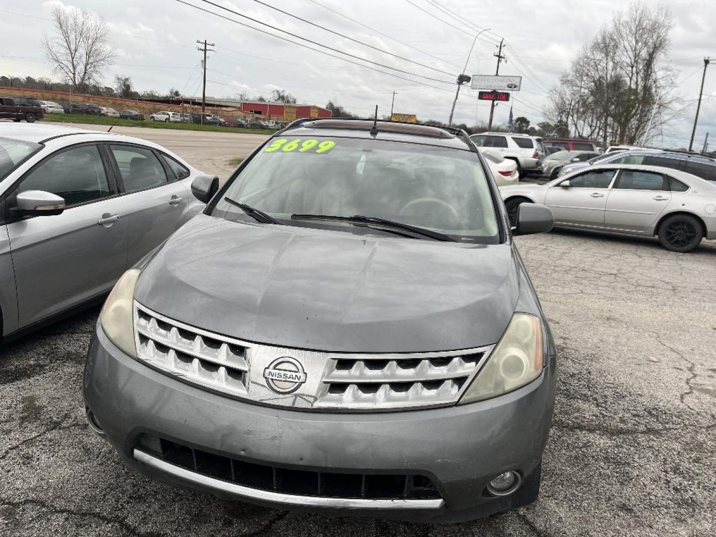 2007 BROWN NISSAN MURANO S AWD (JN8AZ08W97W) with an 3.5L V6 DOHC 24V engine, AUTOMATIC transmission, located at 2303 West Mt. Houston, Houston, Texas, 77038, (281) 507-3956, 29.771597, -95.339569 - Photo#0