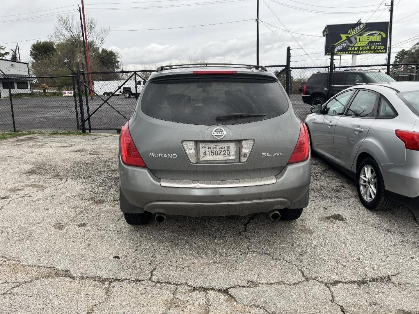 2007 BROWN NISSAN MURANO S AWD (JN8AZ08W97W) with an 3.5L V6 DOHC 24V engine, AUTOMATIC transmission, located at 2303 West Mt. Houston, Houston, Texas, 77038, (281) 507-3956, 29.771597, -95.339569 - Photo#2