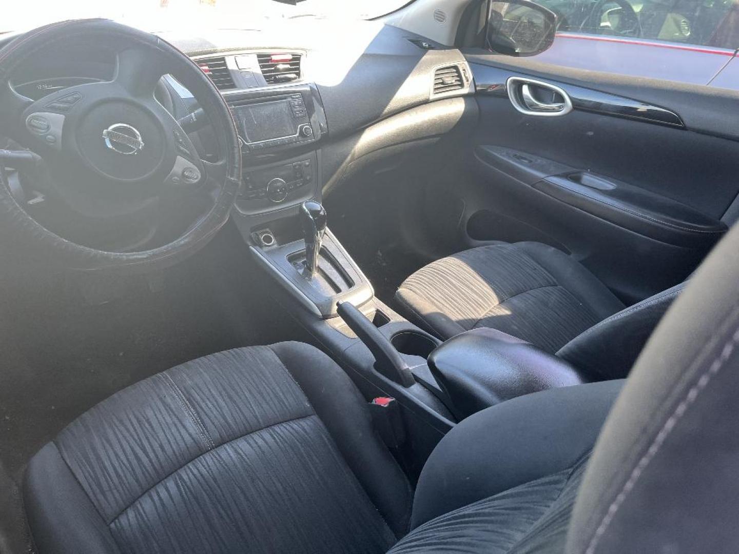 2018 RED NISSAN SENTRA S 6MT (3N1AB7AP1JY) with an 1.8L L4 SFI DOHC 16V engine, AUTOMATIC transmission, located at 2303 West Mt. Houston, Houston, Texas, 77038, (281) 507-3956, 29.771597, -95.339569 - Photo#2