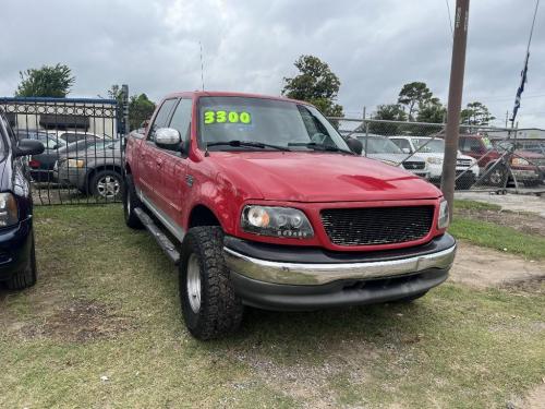 2001 FORD F-150 CREW CAB PICKUP 4-DR