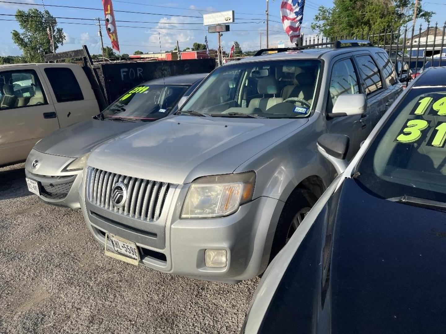 2008 GRAY MERCURY MARINER Premier 2WD (4M2CU87158K) with an 3.0L V6 DOHC 24V engine, AUTOMATIC transmission, located at 2303 West Mt. Houston, Houston, Texas, 77038, (281) 507-3956, 29.771597, -95.339569 - Photo#0