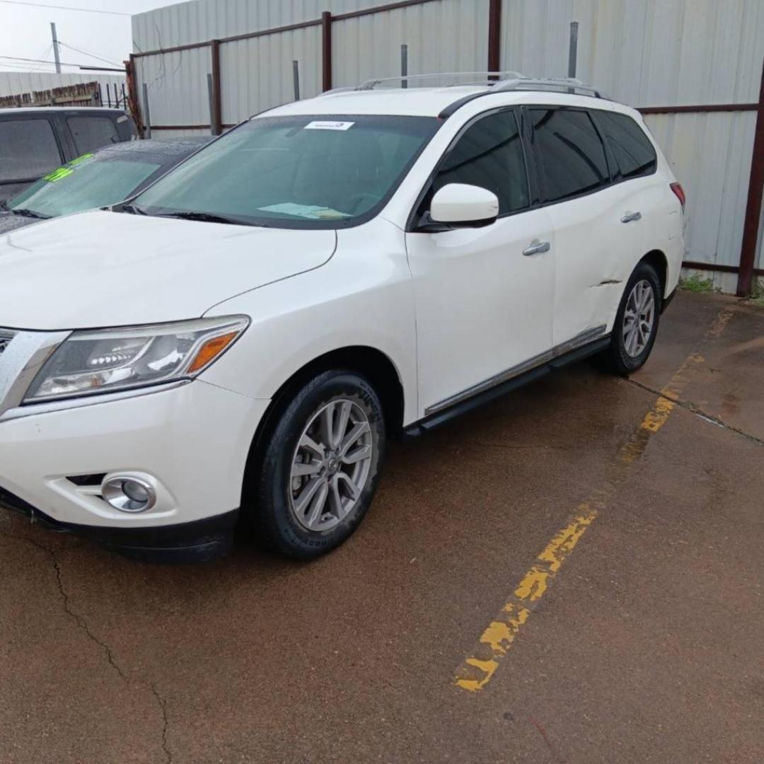 2012 WHITE NISSAN MURANO SV (JN8AZ1MU3CW) with an 3.5L V6 DOHC 24V engine, AUTOMATIC transmission, located at 2303 West Mt. Houston, Houston, Texas, 77038, (281) 507-3956, 29.771597, -95.339569 - Photo#1