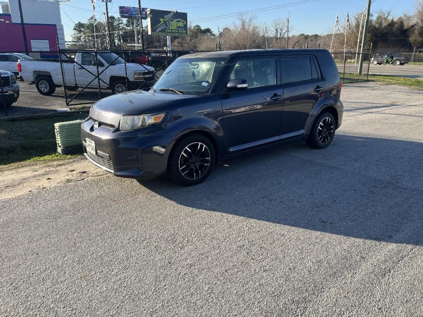 2011 BLUE SCION XB 5-Door Wagon 5-Spd MT (JTLZE4FE7B1) with an 2.4L L4 DOHC 16V engine, AUTOMATIC transmission, located at 2303 West Mt. Houston, Houston, 77038, (281) 507-3956, 29.771597, -95.339569 - Photo#0