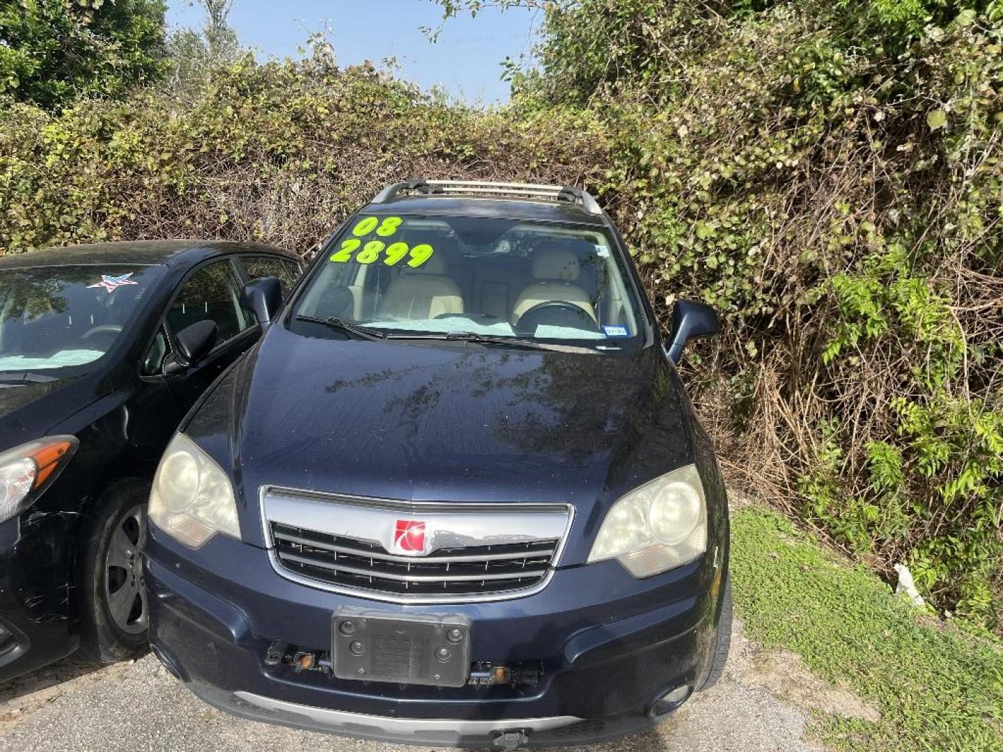 2008 BLUE SATURN VUE AWD V6 XR (3GSDL63708S) with an 3.6L V6 DOHC 24V engine, AUTOMATIC transmission, located at 2303 West Mt. Houston, Houston, Texas, 77038, (281) 507-3956, 29.771597, -95.339569 - Photo#0