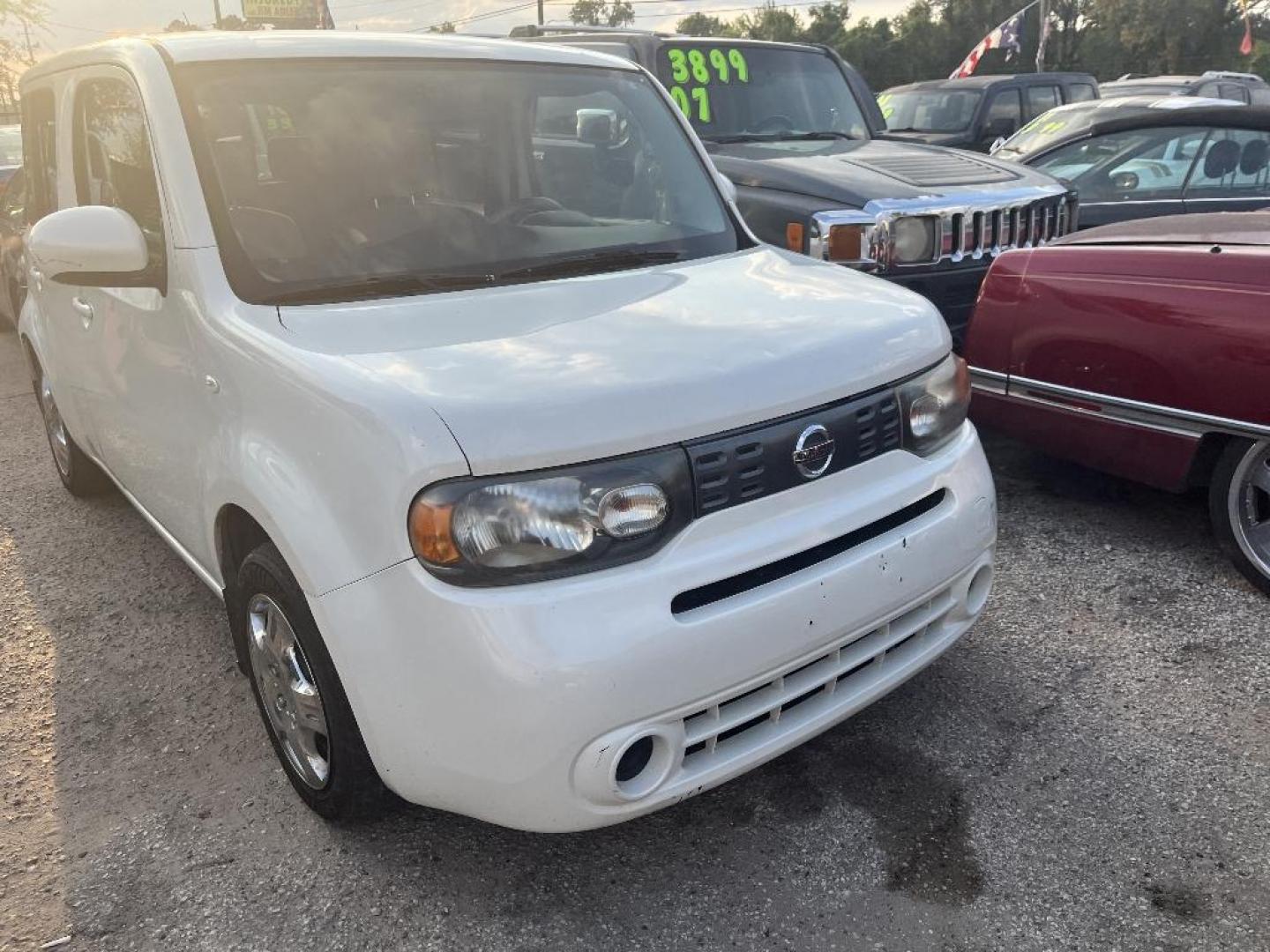 2013 WHITE NISSAN CUBE 1.8 S CVT (JN8AZ2KR5DT) with an 1.8L L4 DOHC 16V engine, CVT transmission, located at 2303 West Mt. Houston, Houston, Texas, 77038, (281) 507-3956, 29.771597, -95.339569 - Photo#0