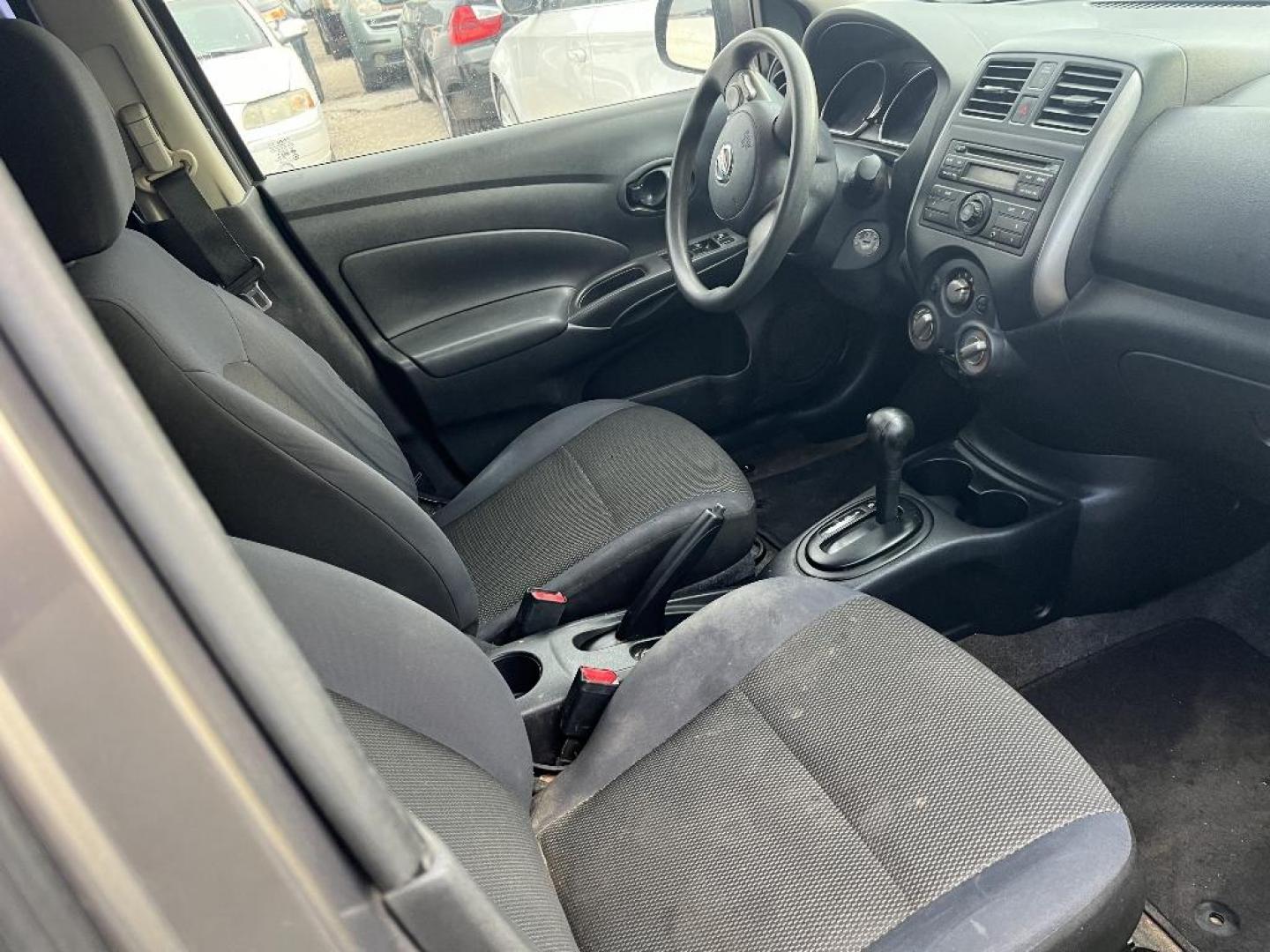 2012 BROWN NISSAN VERSA 1.6 S Sedan (3N1CN7AP4CL) with an 1.6L L4 DOHC 16V engine, AUTOMATIC transmission, located at 2303 West Mt. Houston, Houston, Texas, 77038, (281) 507-3956, 29.771597, -95.339569 - Photo#2