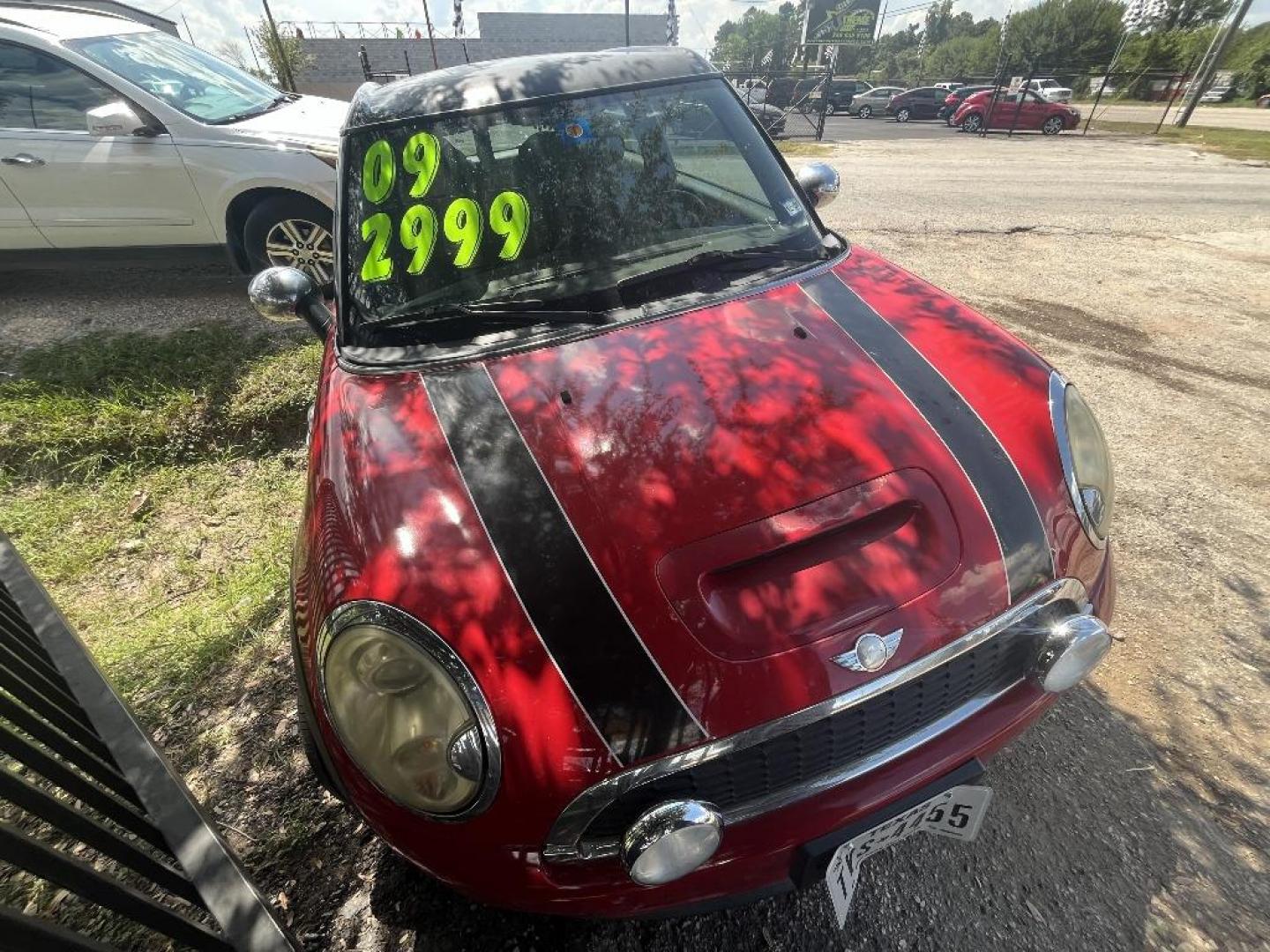 2009 RED MINI CLUBMAN John Cooper Works (WMWMM93579T) with an 1.6L L4 DOHC 16V TURBO engine, MANUAL transmission, located at 2303 West Mt. Houston, Houston, Texas, 77038, (281) 507-3956, 29.771597, -95.339569 - Photo#0