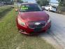 2012 RED CHEVROLET CRUZE Eco (1G1PJ5SC8C7) with an 1.4L L4 DOHC 16V TURBO engine, AUTOMATIC transmission, located at 2303 West Mt. Houston, Houston, Texas, 77038, (281) 507-3956, 29.771597, -95.339569 - Photo#0