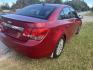 2012 RED CHEVROLET CRUZE Eco (1G1PJ5SC8C7) with an 1.4L L4 DOHC 16V TURBO engine, AUTOMATIC transmission, located at 2303 West Mt. Houston, Houston, Texas, 77038, (281) 507-3956, 29.771597, -95.339569 - Photo#1