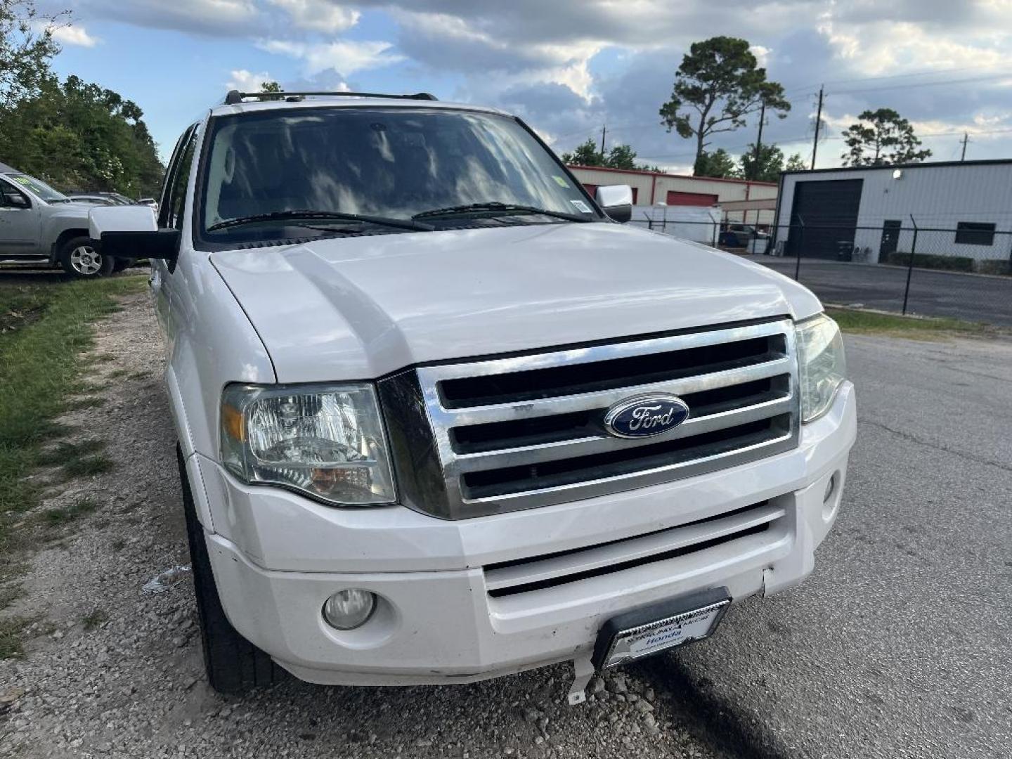 2010 WHITE FORD EXPEDITION Limited 2WD (1FMJU1K58AE) with an 5.4L V8 SOHC 16V FFV engine, AUTOMATIC transmission, located at 2303 West Mt. Houston, Houston, Texas, 77038, (281) 507-3956, 29.771597, -95.339569 - Photo#7