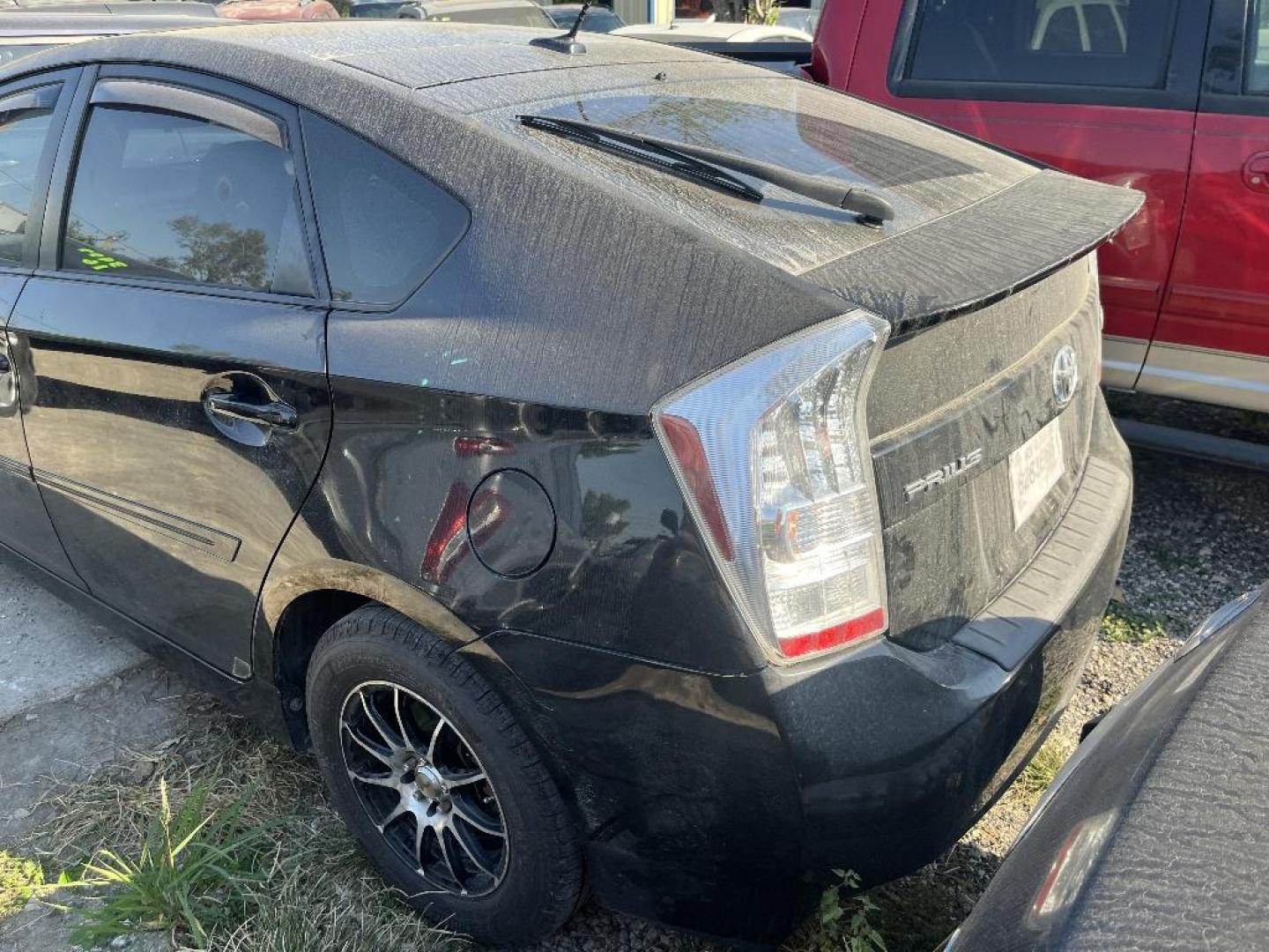 2011 BLACK TOYOTA PRIUS Prius I (JTDKN3DUXB5) with an 1.8L L4 DOHC 16V HYBRID engine, AUTOMATIC transmission, located at 2303 West Mt. Houston, Houston, 77038, (281) 507-3956, 29.771597, -95.339569 - Photo#1