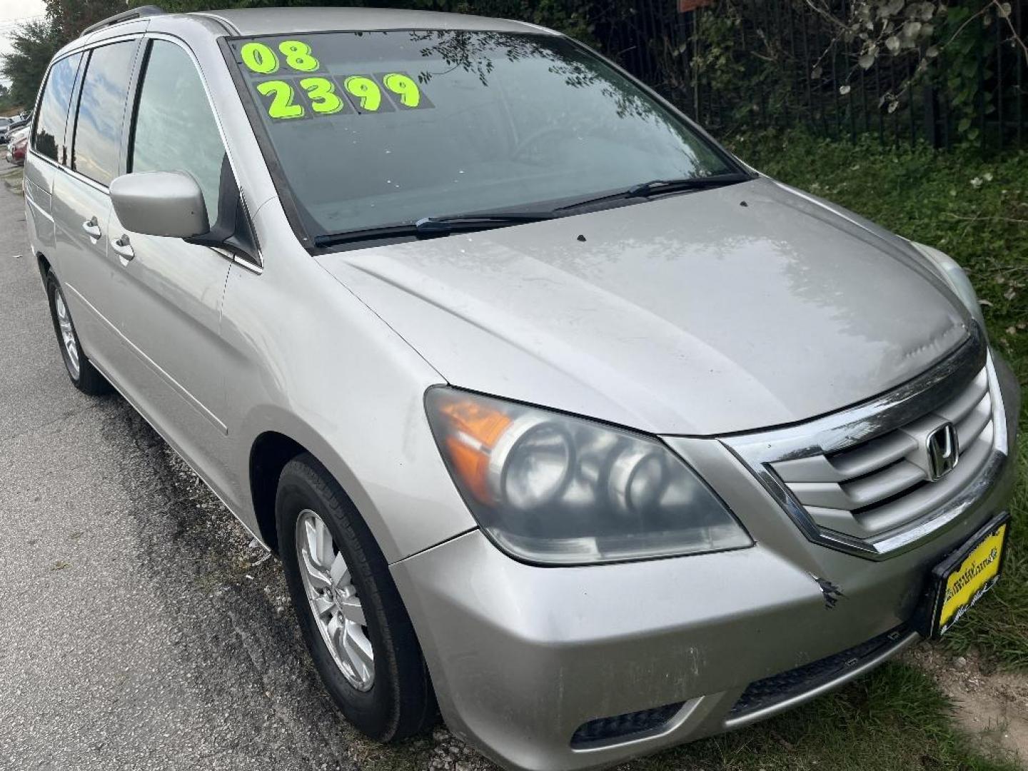 2008 BROWN HONDA ODYSSEY EX (5FNRL38498B) with an 3.5L V6 SOHC 24V engine, AUTOMATIC transmission, located at 2303 West Mt. Houston, Houston, Texas, 77038, (281) 507-3956, 29.771597, -95.339569 - Photo#0