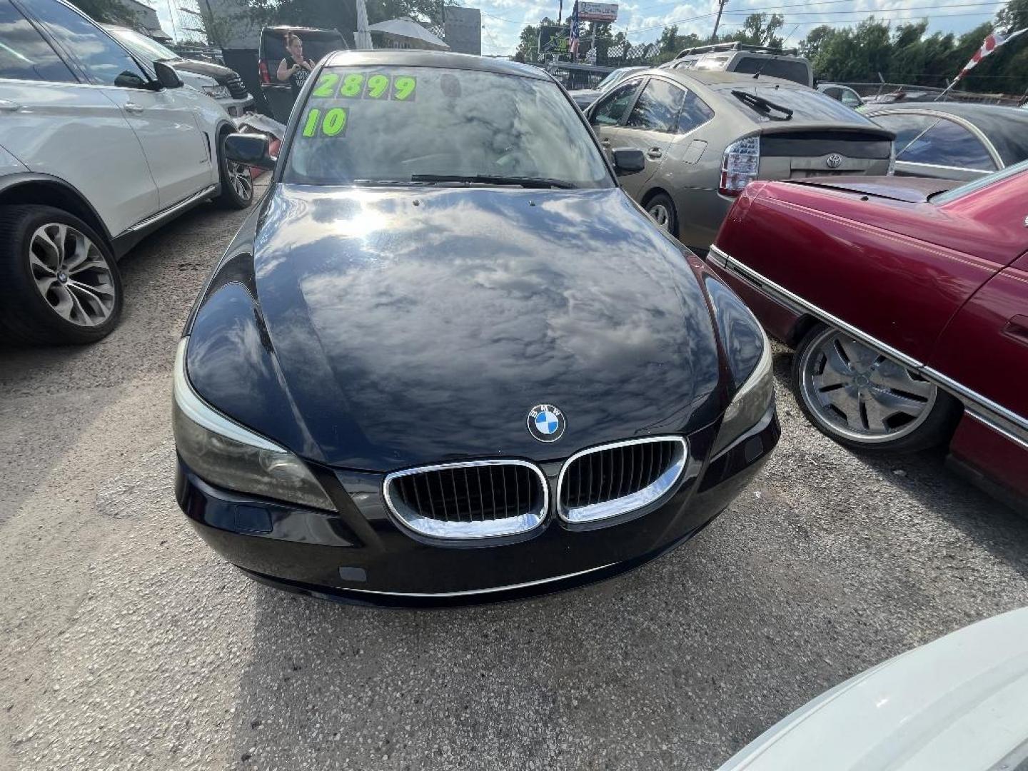 2010 BLACK BMW 5-SERIES 535i (WBANW1C52AC) with an 3.0L L6 DOHC 24V engine, AUTOMATIC transmission, located at 2303 West Mt. Houston, Houston, Texas, 77038, (281) 507-3956, 29.771597, -95.339569 - Photo#0