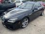 2012 BLACK BMW 6-SERIES 650i Coupe (WBALX5C50CC) with an 4.4L V8 DOHC 32V TURBO engine, AUTOMATIC transmission, located at 2303 West Mt. Houston, Houston, Texas, 77038, (281) 507-3956, 29.771597, -95.339569 - Photo#1