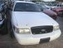 2008 WHITE FORD CROWN VICTORIA Police Interceptor (2FAHP71V08X) with an 4.6L V8 SOHC 16V FFV engine, 4-SPEED AUTOMATIC transmission, located at 2303 West Mt. Houston, Houston, Texas, 77038, (281) 507-3956, 29.771597, -95.339569 - Photo#1