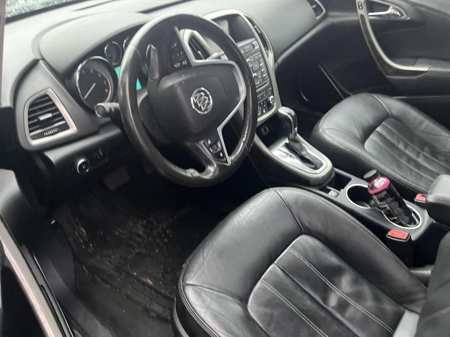 2013 BLACK BUICK VERANO Leather (1G4PS5SK3D4) with an 2.4L L4 DOHC 16V FFV engine, AUTOMATIC transmission, located at 2303 West Mt. Houston, Houston, Texas, 77038, (281) 507-3956, 29.771597, -95.339569 - Photo#6