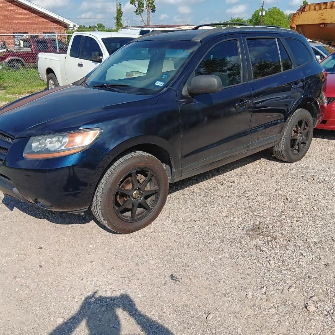 2009 BLACK HYUNDAI SANTA FE GLS (5NMSG13D79H) with an 2.7L V6 DOHC 24V engine, AUTOMATIC transmission, located at 2303 West Mt. Houston, Houston, Texas, 77038, (281) 507-3956, 29.771597, -95.339569 - Photo#0