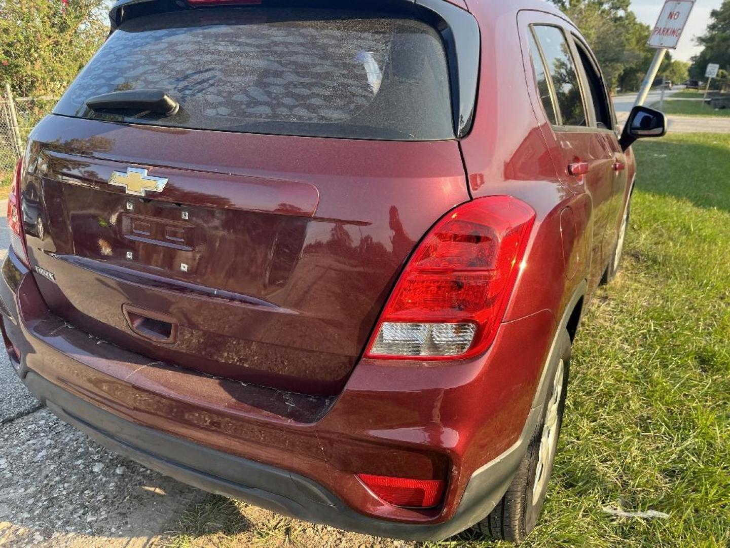 2017 RED CHEVROLET TRAX LS FWD (3GNCJKSB7HL) with an 1.4L L4 DOHC 16V engine, AUTOMATIC transmission, located at 2303 West Mt. Houston, Houston, Texas, 77038, (281) 507-3956, 29.771597, -95.339569 - Photo#1