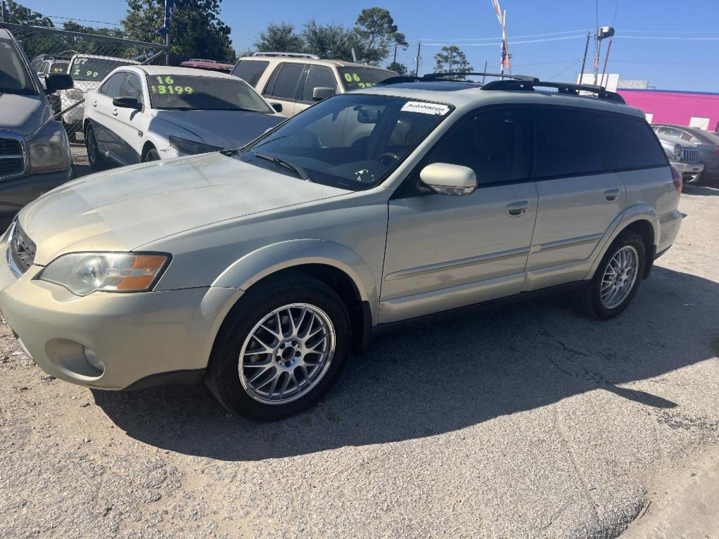 2007 BROWN SUBARU OUTBACK 3.0R L.L.Bean Edition Wagon (4S4BP86C374) with an 3.0L H6 DOHC 24V engine, AUTOMATIC transmission, located at 2303 West Mt. Houston, Houston, Texas, 77038, (281) 507-3956, 29.771597, -95.339569 - Photo#5