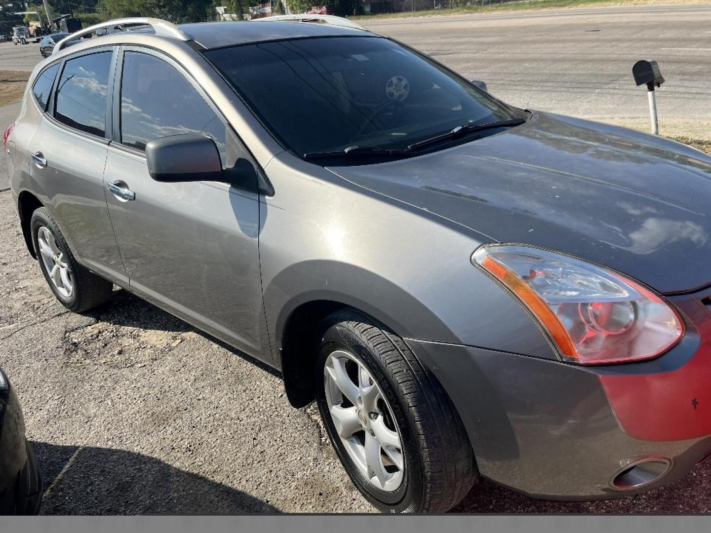 2010 BLUE NISSAN ROGUE S 2WD (JN8AS5MT4AW) with an 2.5L L4 DOHC 16V engine, AUTOMATIC transmission, located at 2303 West Mt. Houston, Houston, Texas, 77038, (281) 507-3956, 29.771597, -95.339569 - Photo#1