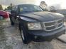 2008 BLACK DODGE DAKOTA SLT Crew Cab 4WD (1D3HW48N28S) with an 4.7L V8 SOHC 16V engine, AUTOMATIC transmission, located at 2303 West Mt. Houston, Houston, 77038, (281) 507-3956, 29.771597, -95.339569 - Photo#0