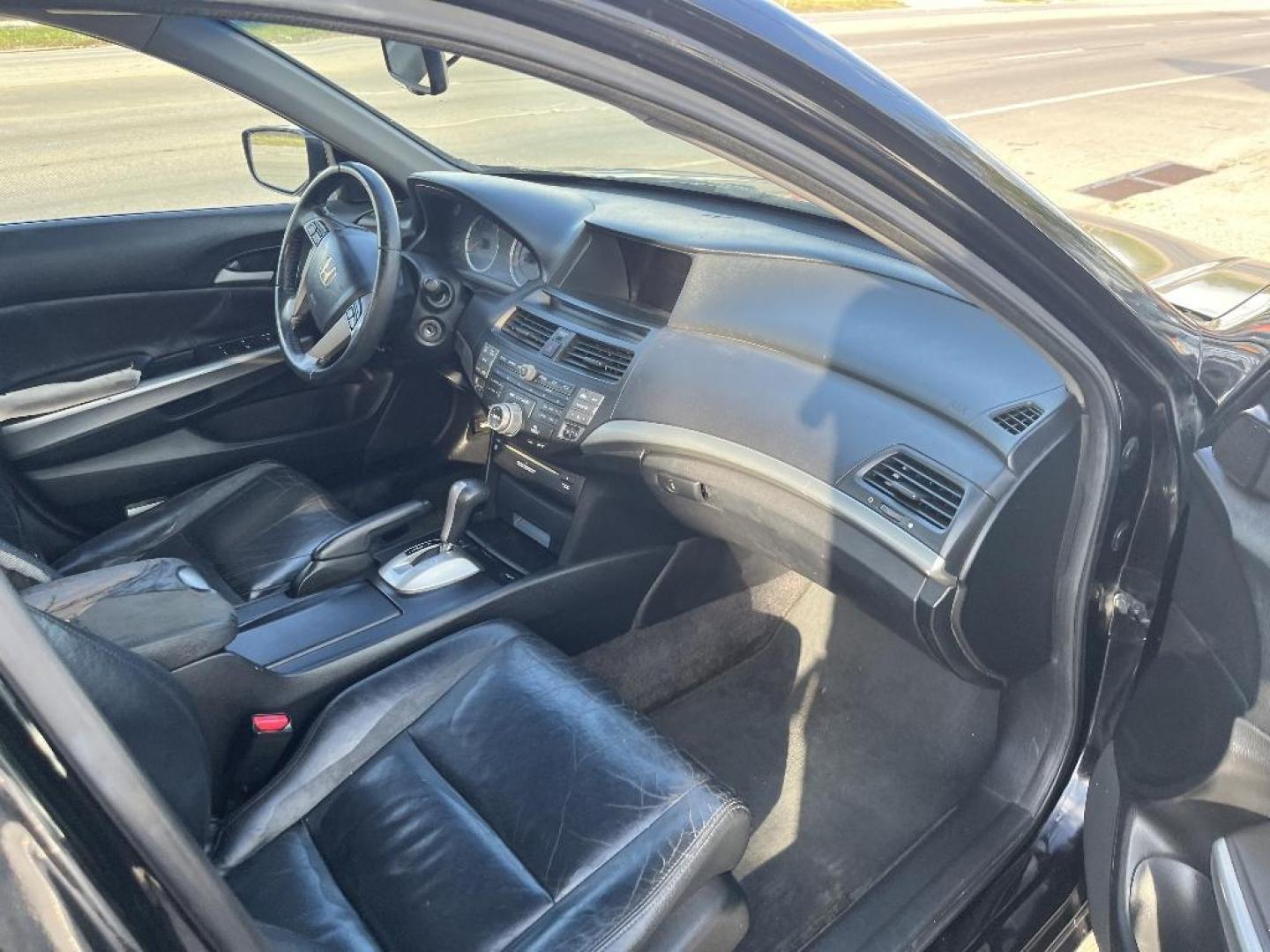 2010 BLACK HONDA ACCORD EX-L Sedan AT (1HGCP2F84AA) with an 2.4L L4 DOHC 16V engine, AUTOMATIC transmission, located at 2303 West Mt. Houston, Houston, 77038, (281) 507-3956, 29.771597, -95.339569 - Photo#3