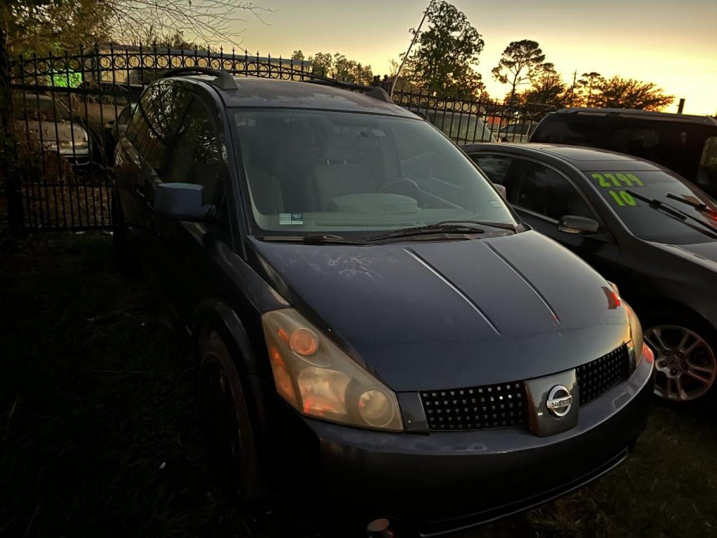 2006 BLUE NISSAN QUEST 3.5 (5N1BV28U86N) with an 3.5L V6 DOHC 24V engine, AUTOMATIC transmission, located at 2303 West Mt. Houston, Houston, 77038, (281) 507-3956, 29.771597, -95.339569 - Photo#1