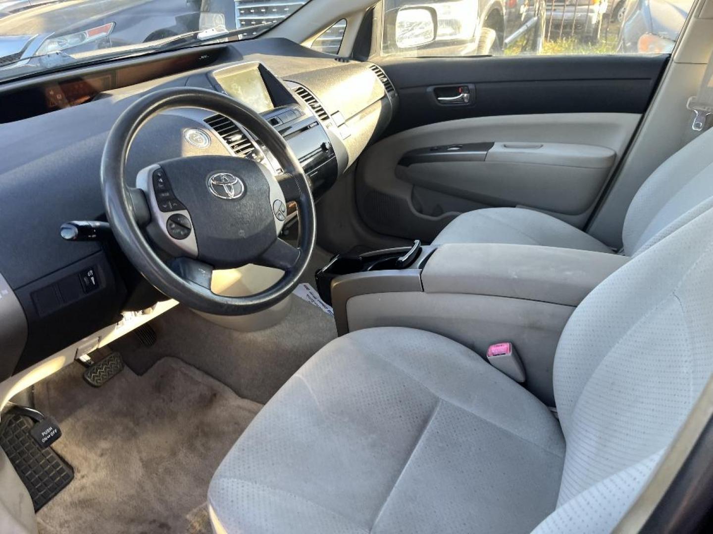 2007 BLUE TOYOTA PRIUS 4-Door Liftback (JTDKB20U477) with an 1.5L L4 DOHC 16V HYBRID engine, AUTOMATIC transmission, located at 2303 West Mt. Houston, Houston, 77038, (281) 507-3956, 29.771597, -95.339569 - Photo#3