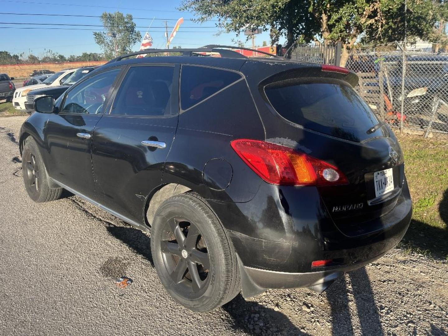 2009 BLACK NISSAN MURANO S (JN8AZ18U89W) with an 3.5L V6 DOHC 24V engine, AUTOMATIC transmission, located at 2303 West Mt. Houston, Houston, 77038, (281) 507-3956, 29.771597, -95.339569 - Photo#7