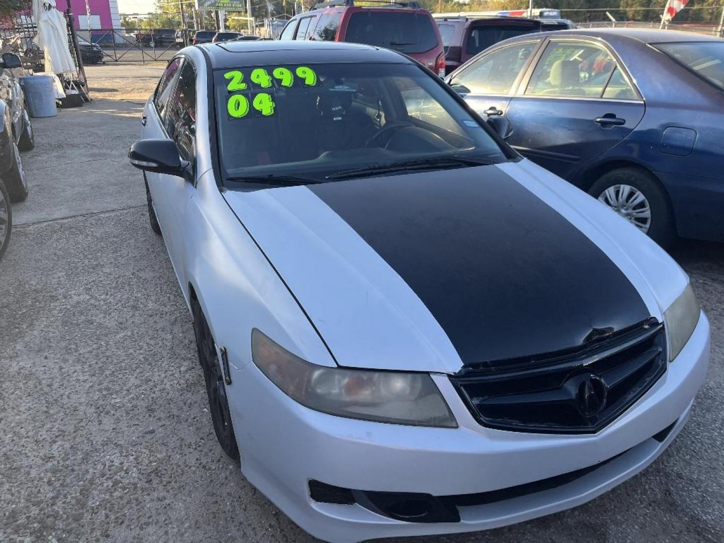 2004 GRAY ACURA TSX 5-Speed AT (JH4CL96864C) with an 2.4L L4 DOHC 16V engine, AUTOMATIC transmission, located at 2303 West Mt. Houston, Houston, 77038, (281) 507-3956, 29.771597, -95.339569 - Photo#0