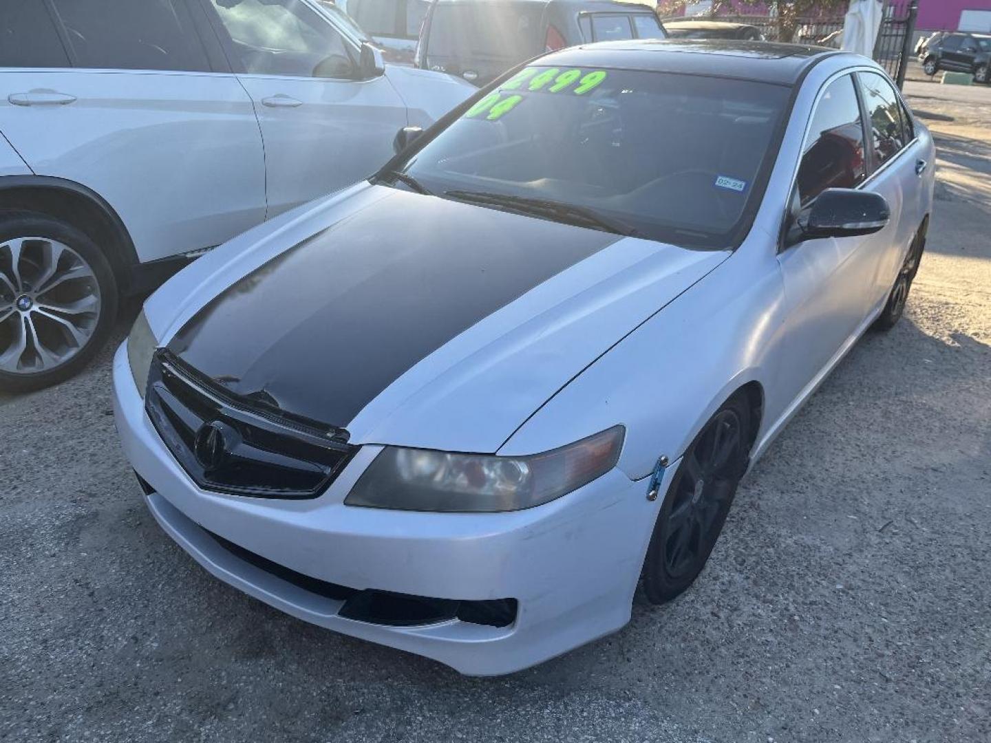 2004 GRAY ACURA TSX 5-Speed AT (JH4CL96864C) with an 2.4L L4 DOHC 16V engine, AUTOMATIC transmission, located at 2303 West Mt. Houston, Houston, 77038, (281) 507-3956, 29.771597, -95.339569 - Photo#1