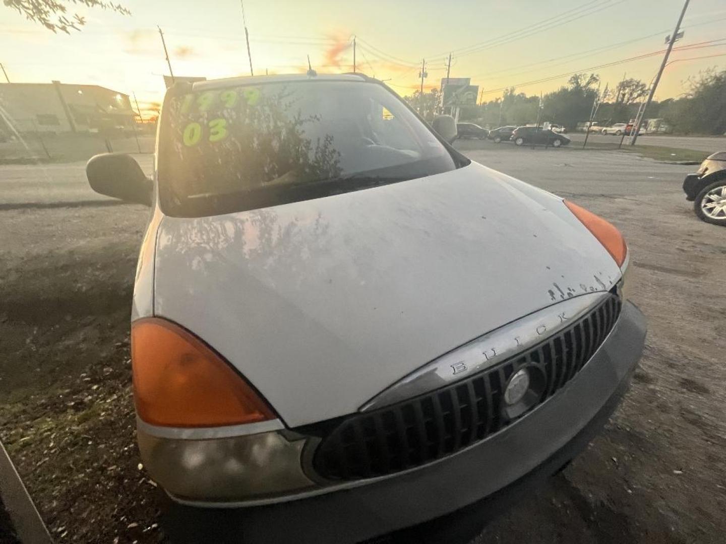 2003 WHITE BUICK RENDEZVOUS CX 2WD (3G5DA03E43S) with an 3.4L V6 OHV 12V engine, AUTOMATIC transmission, located at 2303 West Mt. Houston, Houston, 77038, (281) 507-3956, 29.771597, -95.339569 - Photo#6