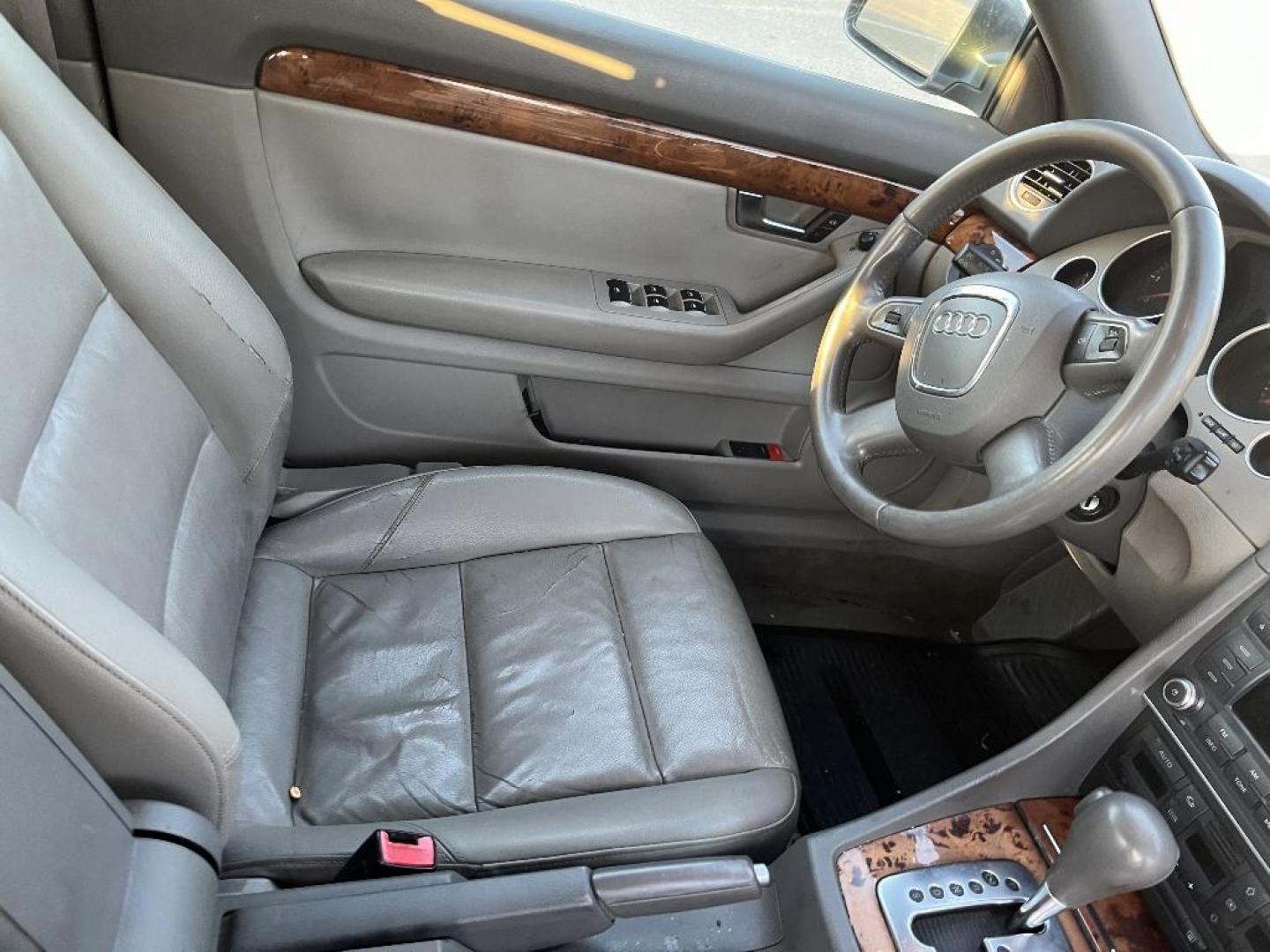 2008 GRAY AUDI A4 3.2 Cabriolet quattro with Tiptronic (WAUDH48HX8K) with an 3.1L V6 DOHC 24V engine, AUTOMATIC transmission, located at 2303 West Mt. Houston, Houston, 77038, (281) 507-3956, 29.771597, -95.339569 - Photo#1