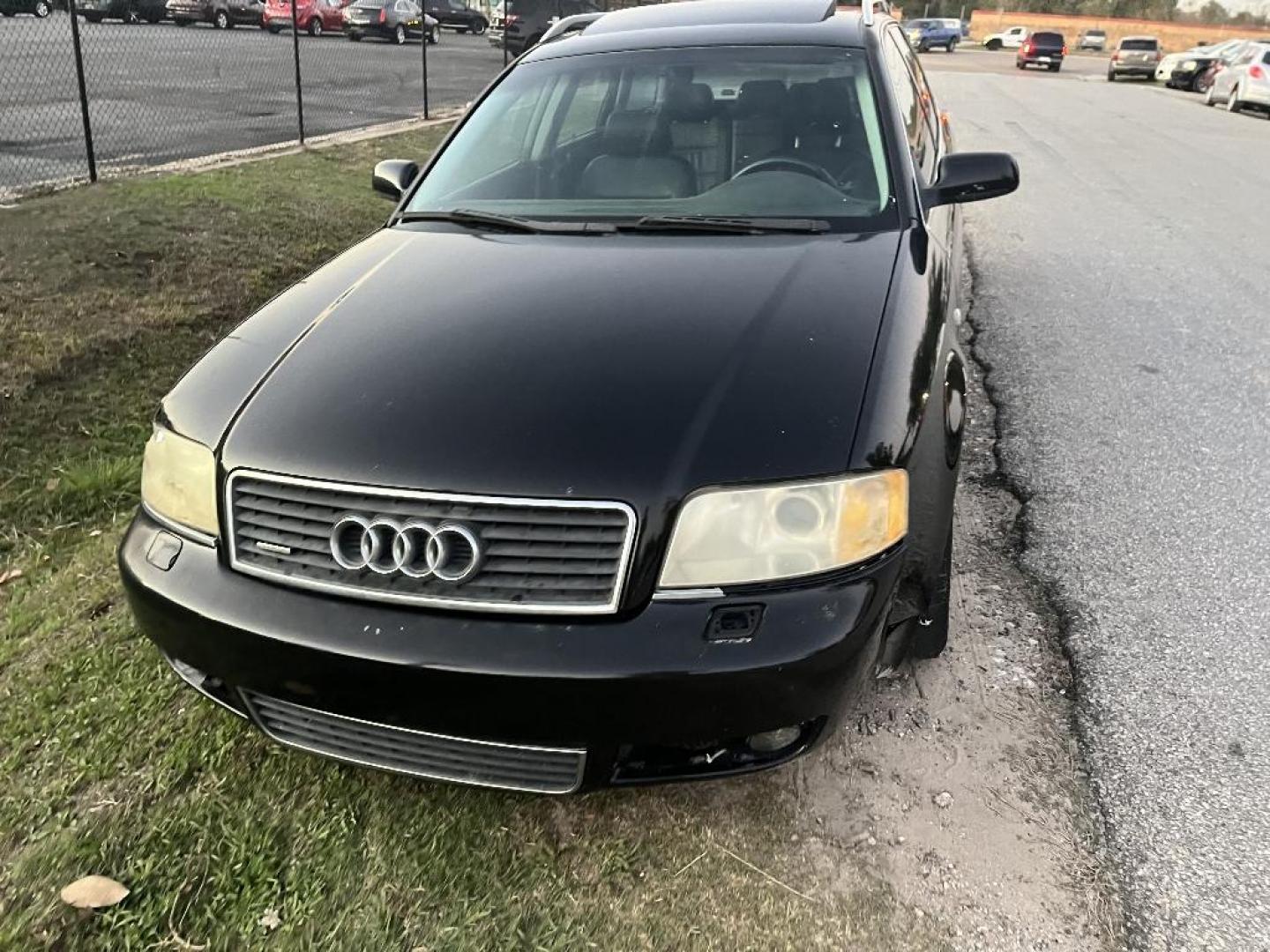 2003 BLACK AUDI A6 AVANT 3.0 (WAUVT64B13N) with an 3.0L V6 DOHC 30V engine, AUTOMATIC transmission, located at 2303 West Mt. Houston, Houston, 77038, (281) 507-3956, 29.771597, -95.339569 - Photo#0